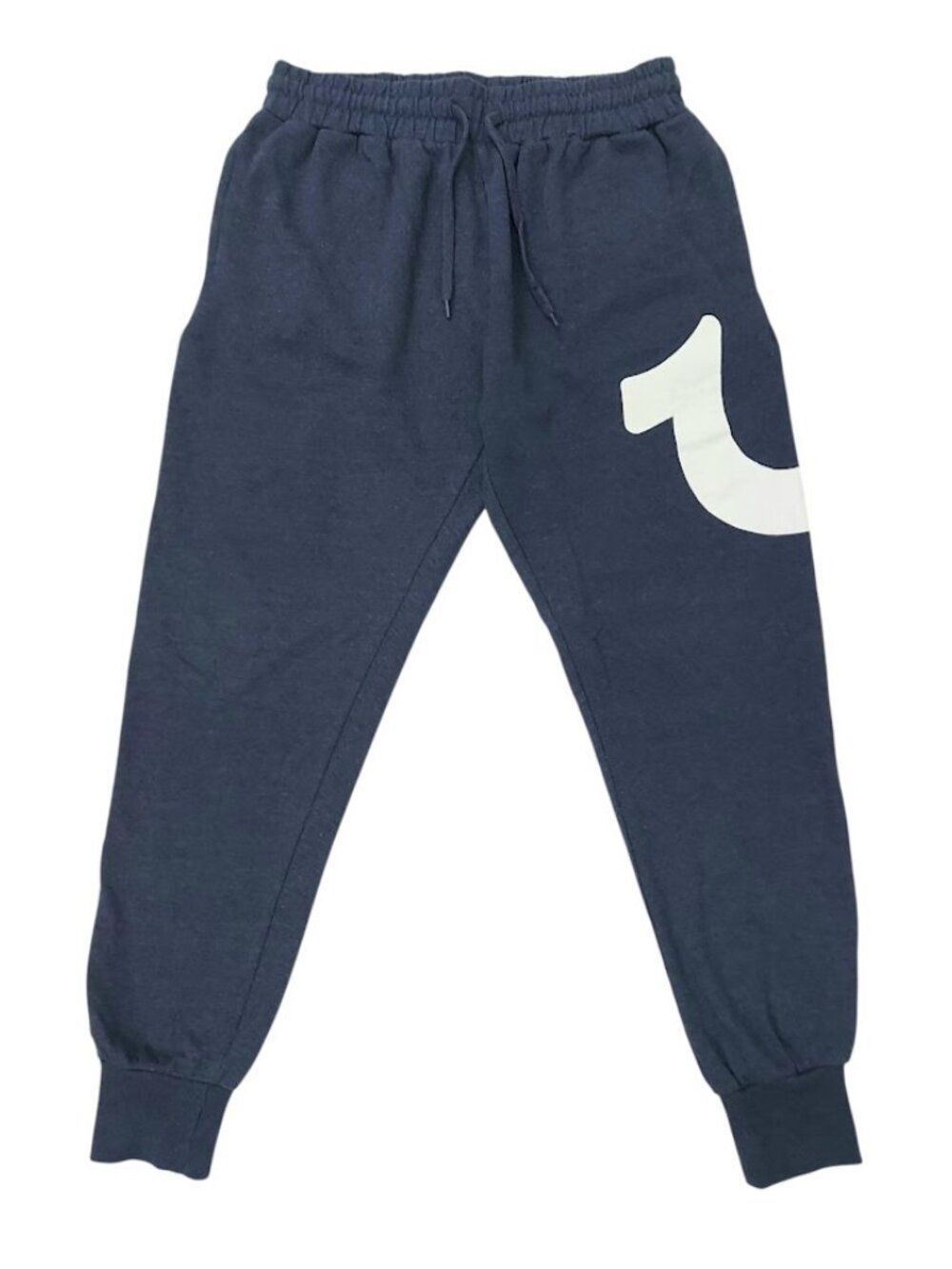 True Religion Jogger Pants Womens Small Navy Blue Cozy Athleisure Loungewear